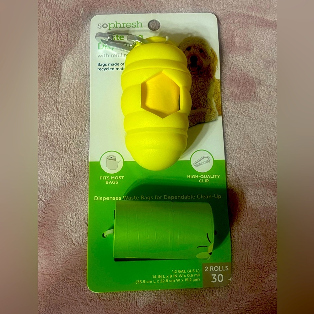 honeycomb pet waste bag dispenser